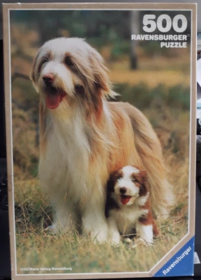 Ravensburger vintage Puzzle 500 Pz Pastore scozzese 36,2 x 49,3 Cm - Immagine 1 di 2