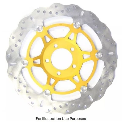 Disco de freno EBC S/Steel Float Cont X FR 15 FLHS para Kawasaki ZRX 1200 R ZR 01-08 Foto 1 de 2