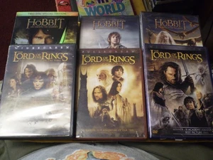 (6) The Lord of the Rings / The Hobbit DVD Lot: All 6 Movies!!    (3) Brand NEW - Picture 1 of 2