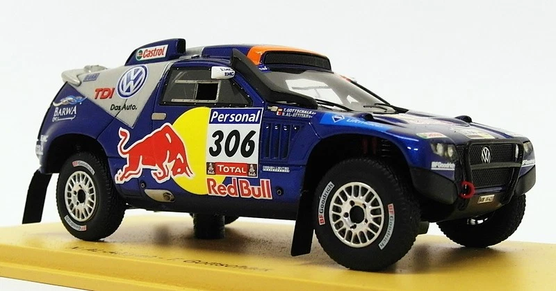 Spark escala 1/43 S0827 - Volkswagen Touareg Race 2 - #306 2º Dakar 2010 Foto 1 de 4