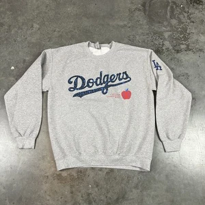 Los Angeles Dodgers Sweatshirt Adult Medium Gray Teachers Appreciation Night - Picture 1 of 18