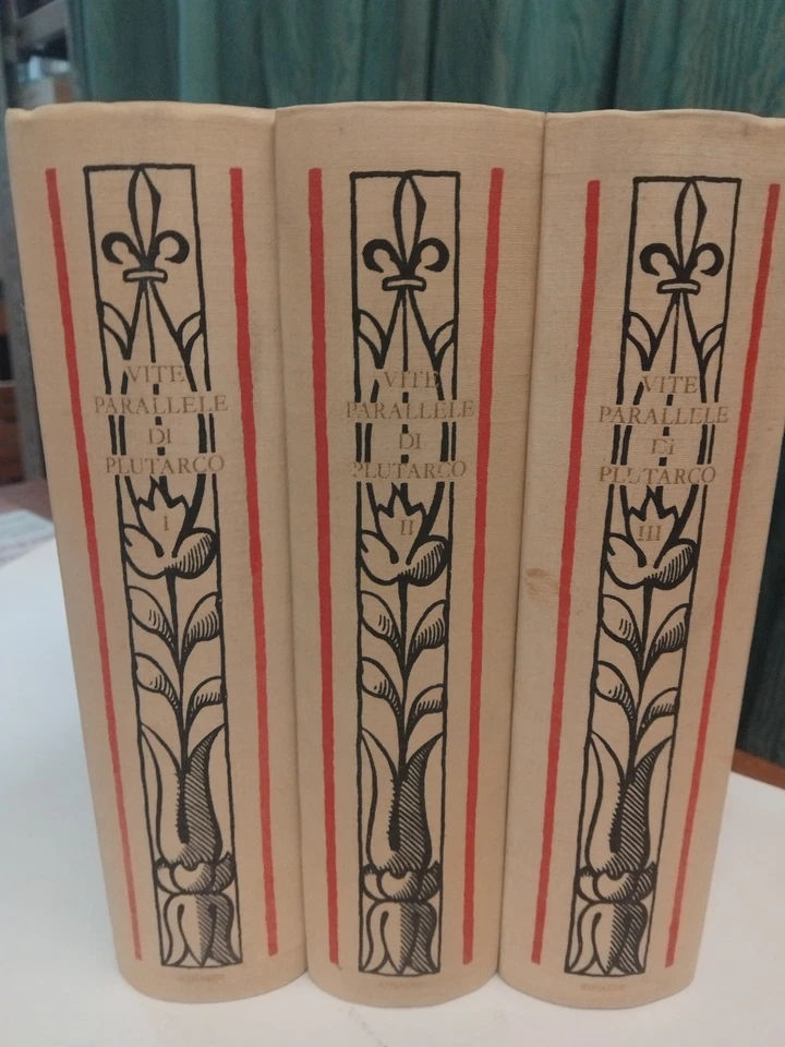 PLUTARCO-VITE PARALLELE-EINAUDI MILLENNI-1958 - Immagine 1 di 1