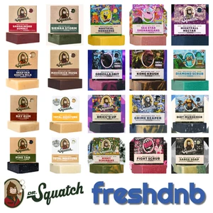 Dr Squatch  Soap – Natural Manly Cold Process Soap Bar - 100% Genuine Authentic! - Picture 1 of 196