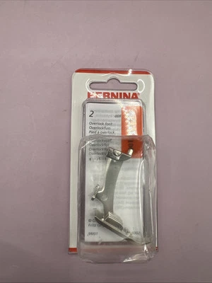 Bernina #2 Overlock Foot 008 446 7100 Replacement made in Switzerland Unopened - Image 1 of 3