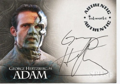 Spike The Complete Story Inkworks 2005 Auto Autograph A7 George Hertzberg Adam - Image 1 of 3