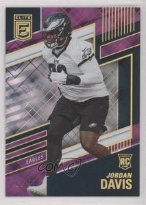 Panini Donruss Elite Rookies 2022 púrpura/99 Jordan Davis #149 novato radiocontrol - Imagen 1 de 3