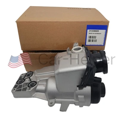 Oil Filter Housing 31338685 For Volvo S40 V50 S60 V60 XC60 XC70 C30 2004-2016 - Imagem 1 de 4