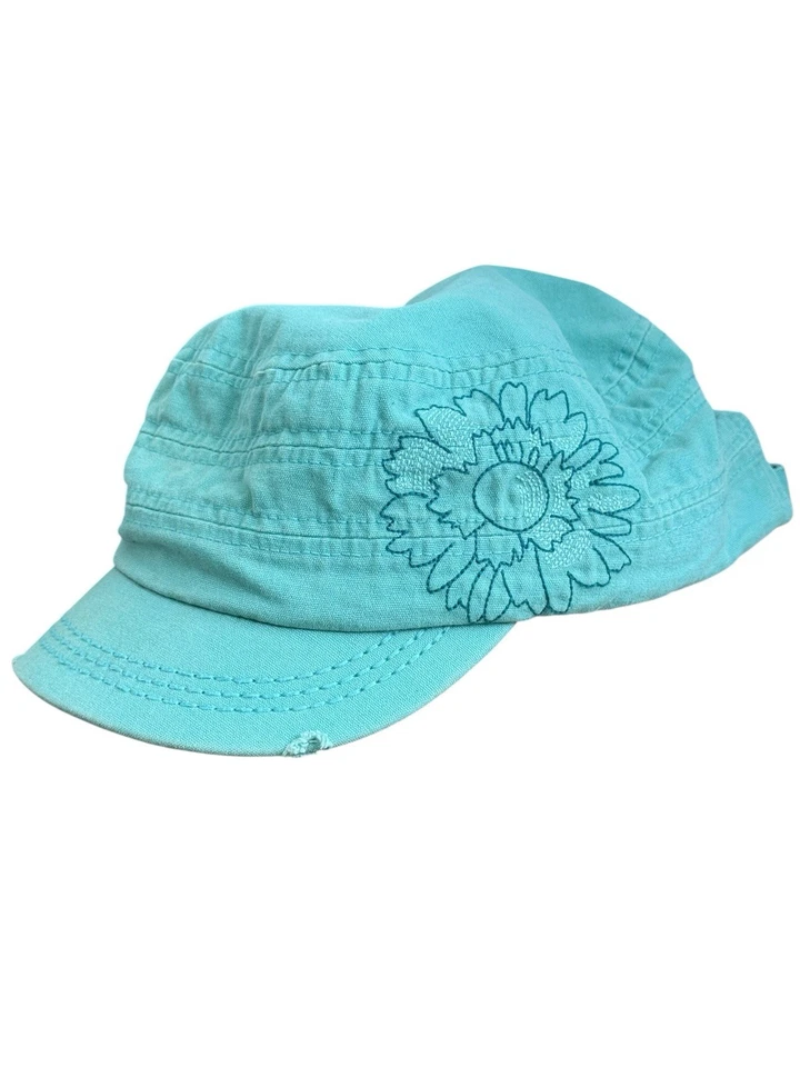 Gorra Life Is Good Pintores Adulto Ajustable Verde Bordado Flor Foto 1 de 4