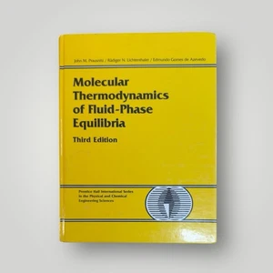 Molecular Thermodynamics of Fluid-Phase Equilibria by Prausnitz HARD BACK - Picture 1 of 14