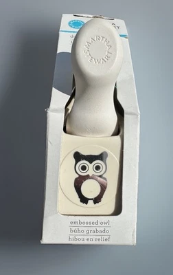 Punzón de búho en relieve Martha Stewart NUEVO Artesanía - Herramienta de álbum de recortes para manualidades en papel Foto 1 de 3