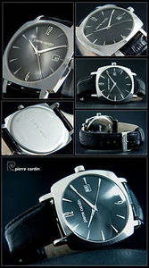 BELLISSIMO & SPORTIVO PIERRE CARDIN OROLOGIO DA UOMO DESIGNER CASSA FORMA  - Foto 1 di 1