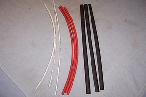 NEW 9 PCS Heat Shrink Tubing 12" Lenght 3.5MM- 5MM - 7MM / 3 Different Sizes - Picture 1 of 1