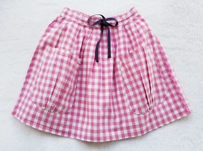 Niña JUGO DE OLIVO Algodón-Cambray Bolsillo Salón Infantil Boutique Falda 4T 4 Años Foto 1 de 4