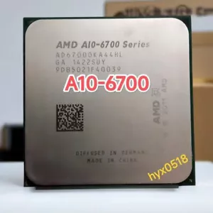 AMD A10-6700 CPU A10-Series Quad-Core 4MB 3.7GHz Socket FM2 65W Processor - Bild 1 von 3