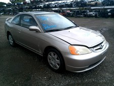 Driver Left Front Door Glass Coupe Fits 01-05 Civic 113785