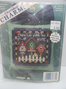 Dimensions Cross Stitch Kit 72371 Cherished Charms Home the Place 5x5 Birdhouse - Picture 1 of 2