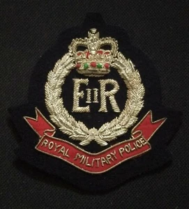 UK CANADA EUROPA ROYAL MILITARY WIRE EMBROIDERED BLAZER BADGE FOR UNIFORM CLOTH - Picture 1 of 1