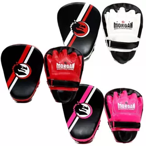 Morgan Sports - V2 Classic Focus Pads (Pair) - Boxing Muay Thai MMA Training - Picture 1 of 28