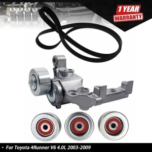 Belt Tensioner Pulley Kit Fit for Toyota Tacoma FJ Cruiser 4Runner Tundra 4.0L - Foto 1 di 6