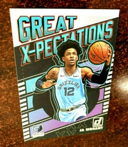 2019 JA MORANT Donruss "Great X-Pectations" Rookie Card #17 RC GRIZZLIES ROY MVP - Picture 1 of 2