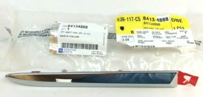 Buick Enclave 2018 2019 2020 cromado lado del pasajero delantero moldura de puerta OEM Foto 1 de 4