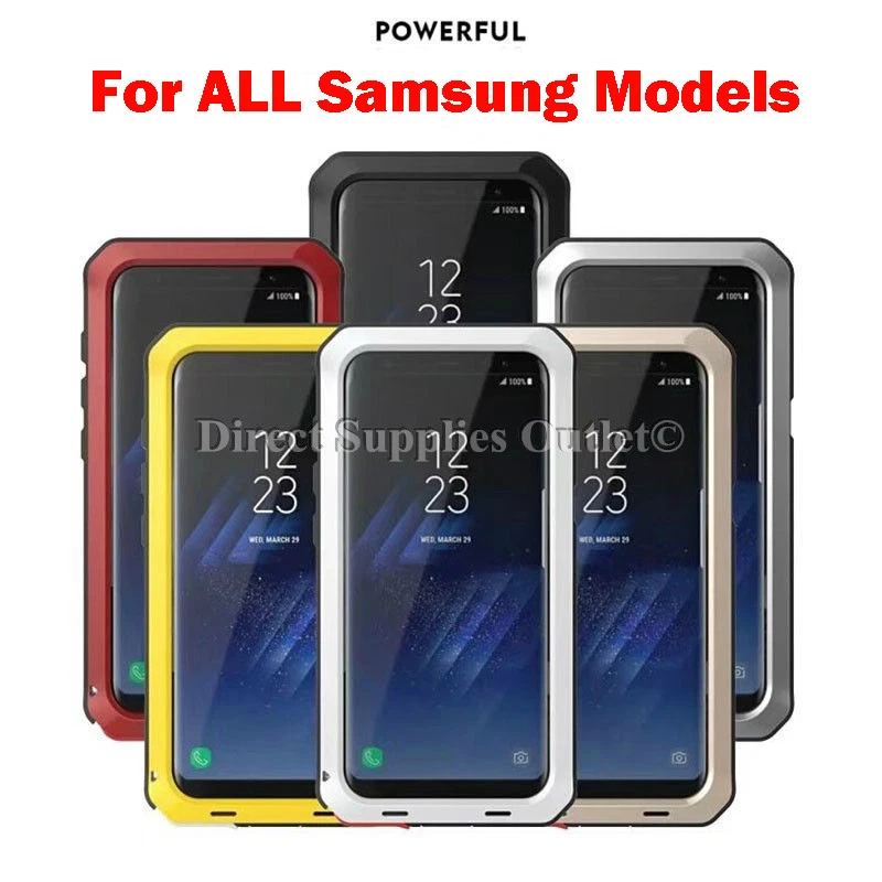 Case For Samsung S25 Ultra S24 S23 S22 S21 Note Metal Gorilla Shockproof Cover - Image 1 of 4