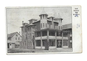 Vintage Postcard WILDWOOD NJ The Royal Inn hotel 1914 UDB  - Picture 1 of 2