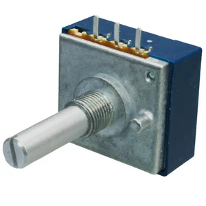 ALPS RK27111 singlePot Potentiometer 100K A100K logarithmic RK27 audio taper log - Picture 1 of 9