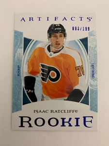 22-23 ISAAC RATCLIFFE Royal Blue Rookie SP/199 Philadelphia Flyers - Imagen 1 de 2