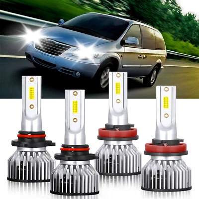 Kit de bombilla de faro alto bajo 6000K combo 6000K para Chrysler Voyager 2020-2022 LED Foto 1 de 4