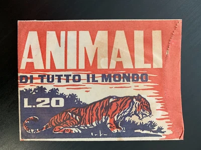 BUSTINA FIGURINE ANIMALI DI TUTTO IL MONDO EDIZIONE CAVALIERE PIENA SIGILLATA - Immagine 1 di 2