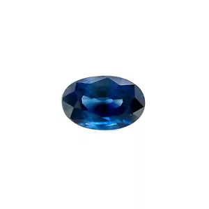 Pietra preziosa naturale 1,56 carati zaffiro CEYLON blu reale taglio ovale 8x5,3 mm VS - Foto 1 di 7