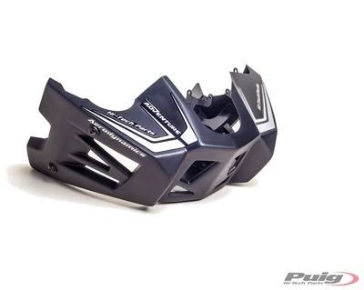 Protector alerón motor SUZUKI V-STROM 650/XT 2012-2016 BELLY PAN PUIG NEGRO Foto 1 de 4