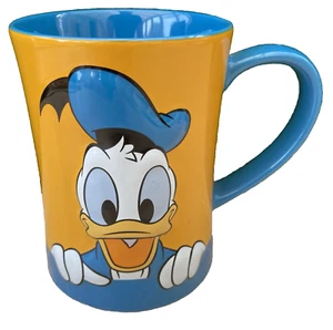 Disney Store Donald Duck 5" Yellow/Blue Shaped 3D Mug Cup - Picture 1 of 4