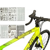 Mountain Road MTB Bike Bicycle Frame Fork Chain Protector Kit Sticker Decals ONE