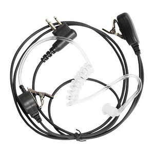 Auriculares de 2 pines micrófono PTT para radios PR400 PRO1150 PRO2150 PRO3150 P040 - Imagen 1 de 2
