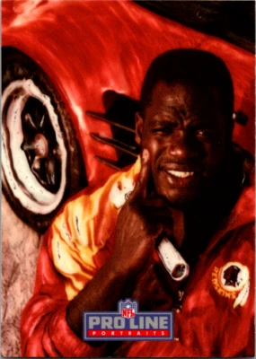 Wilber Marshall 1993 Pro Line Portraits #495   Washington Redskins - Image 1 of 2