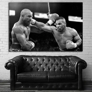 EB015BW Mike Tyson Sport Athlete Boxing Boxer MMA Gym Fitness Poster - Picture 1 of 6