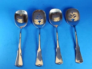 Oneida Patrick Henry Besteck Edelstahl Zuckerlöffel & Gelee Servierer je 8,95 $ - Bild 1 von 6