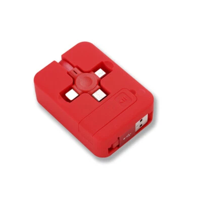 4in1 Retractable USB Type C Micro USB charge Cable for Phone Charger Data CaF  ! - Image 1 of 4