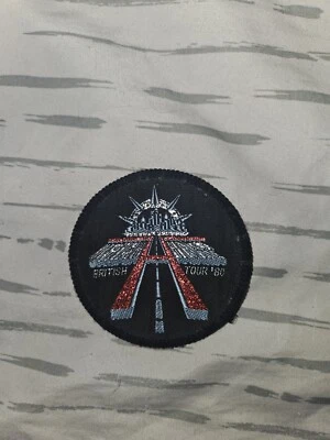 Parche Uriah Heep Gira Británica '80 Vintage Tejido Original Foto 1 de 2