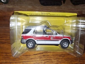 marins pompier 1/43 ixo mercedes-benz ml 270 vl hachette collection camion mini - Imagen 1 de 3