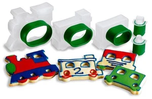 Cuisipro Train Set Snap-Fit 5-Piece Cookie Cutter Set - Picture 1 of 9