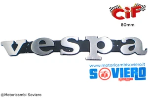 Targhetta anteriore "Vespa" 50 special 125 ET3 PX 1 Serie 80mm interasse - Imagen 1 de 1