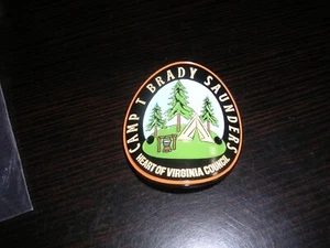 Camp Brady Saunders (Heart of Virginia Council) BSA Hiking Stick Medallion, Mint - Picture 1 of 1