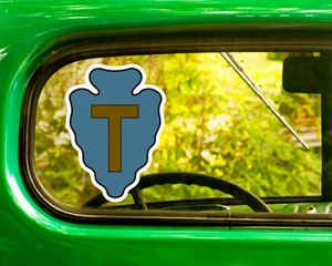 2 36ª DIVISIÓN DE INFANTERÍA EJÉRCITO DE EE. UU. CALCOMANÍAS Adhesivo Bogo para ventana de parachoques de coche   - Imagen 1 de 1