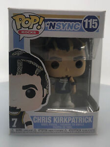 Funko POP! Rocks NSYNC Chris Kirkpatrick #115 Vinyl Figure DAMAGED