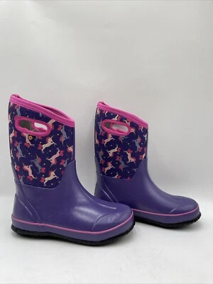 Bogs Kids' Classic Unicorns Boot Purple Size 6Y - Image 1 of 4
