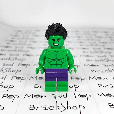 LEGO Marvel Super Heroes Hulk w Dark Purple Pants & Spiked Hair from set: 76241 - Image 1 of 4