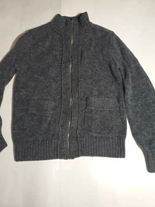 Converse One Star Mens Small Heavy Full Zip Sweater Jacket 2 Pockets - Picture 1 of 8